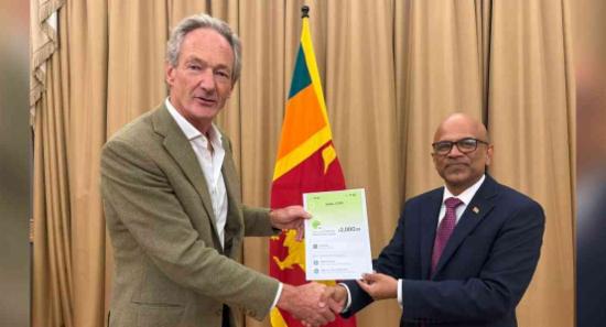 ‘Rebuilding Sri Lanka’ අරමුදලට පවුම් 2,000ක්